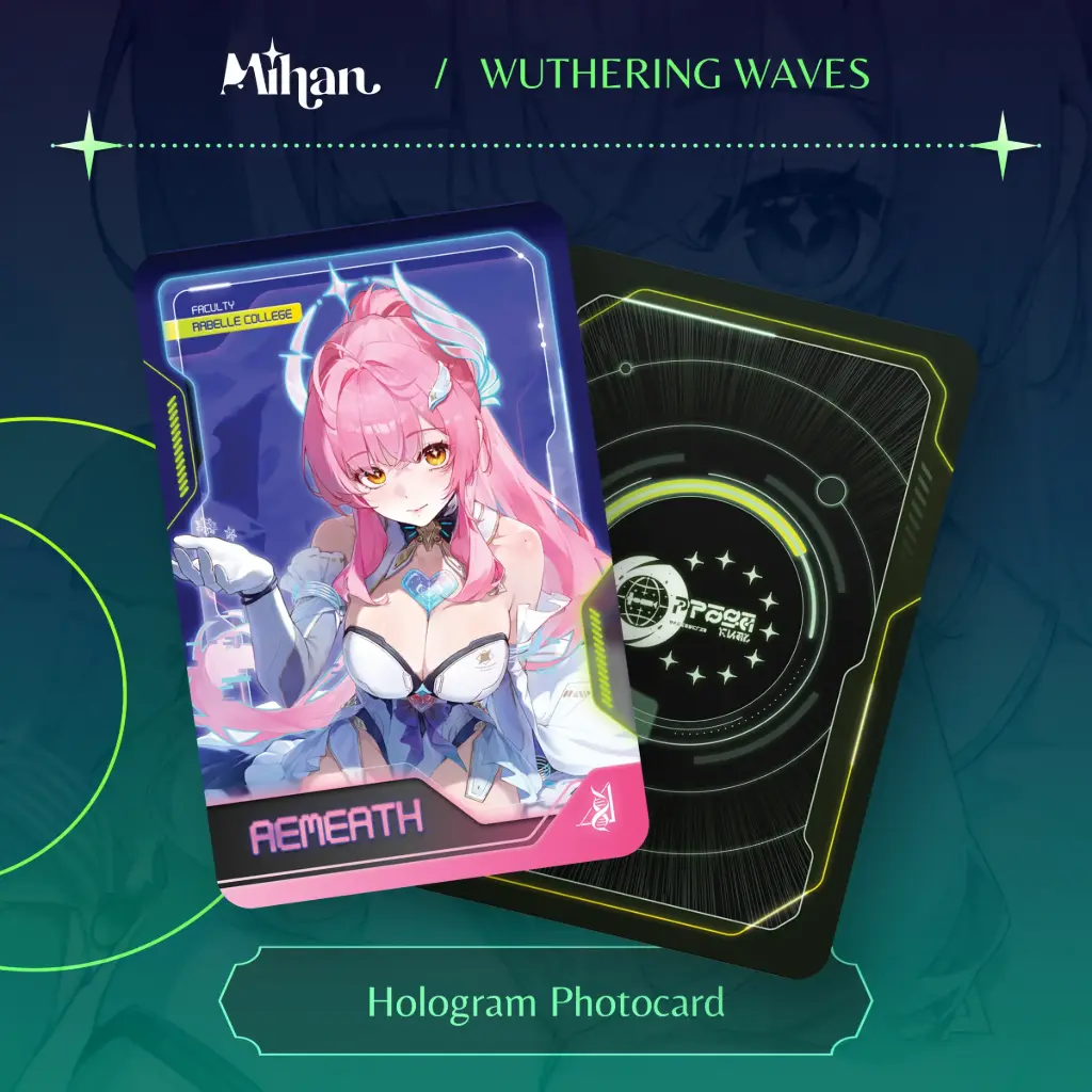 [NEW] Wuthering Waves Hologram Photocard