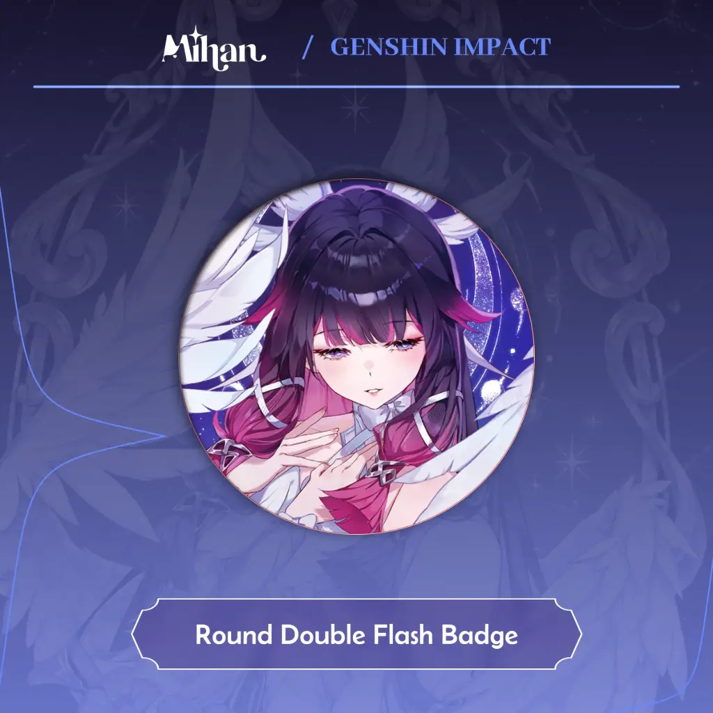 [NEW] Double Flash Badge (WW, HSR, GI)