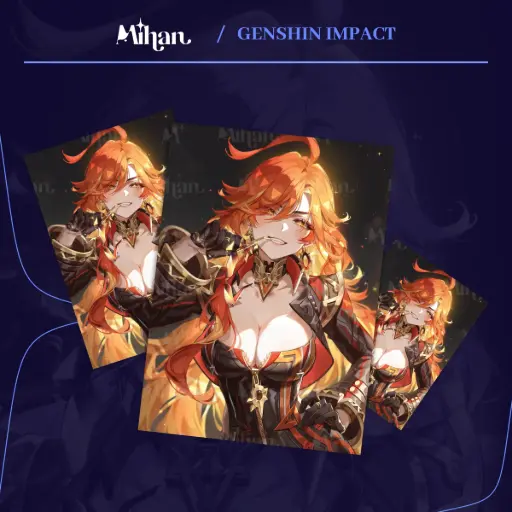 Genshin Impact (GI) Art Print