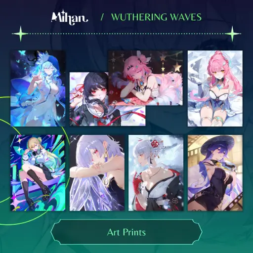 [NEW UPDATED] Wuthering Waves (WW) Art Print